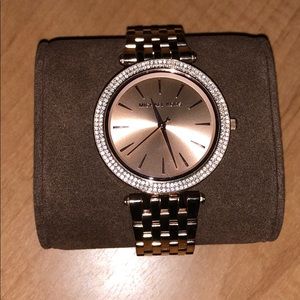 Authentic Rose Gold Michael Kors Watch